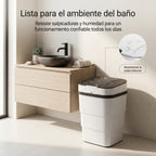 Caneca de Basura Inteligente Plegable con Sensor y Tapa Automática